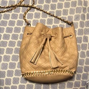 Chic Leather Blush Bag